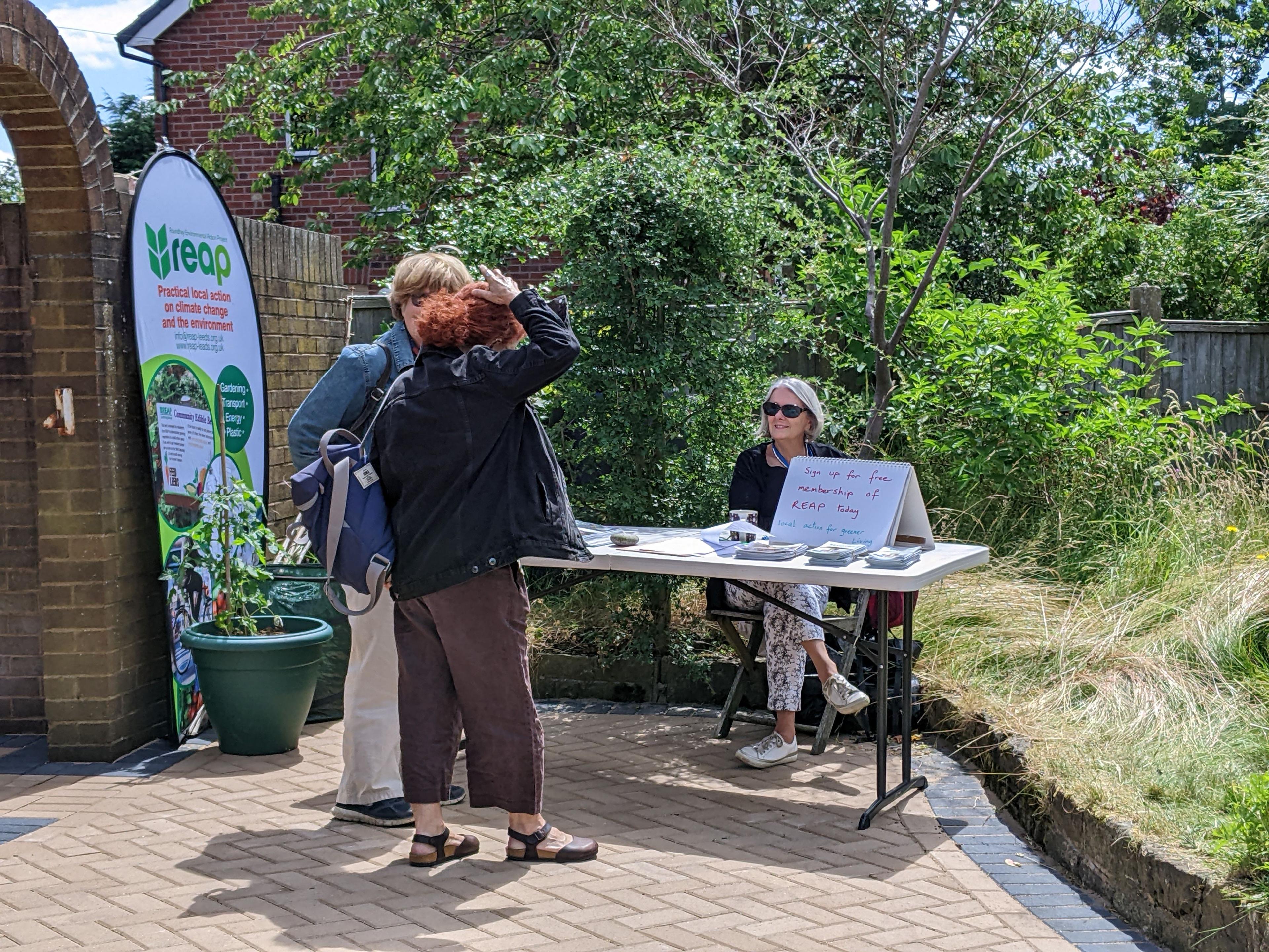 REAP members at an event